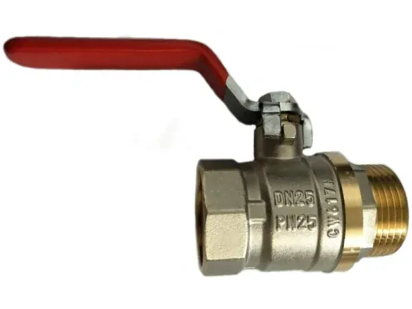 Guľový ventil 3/4" MF páka s upchávkou PN 25