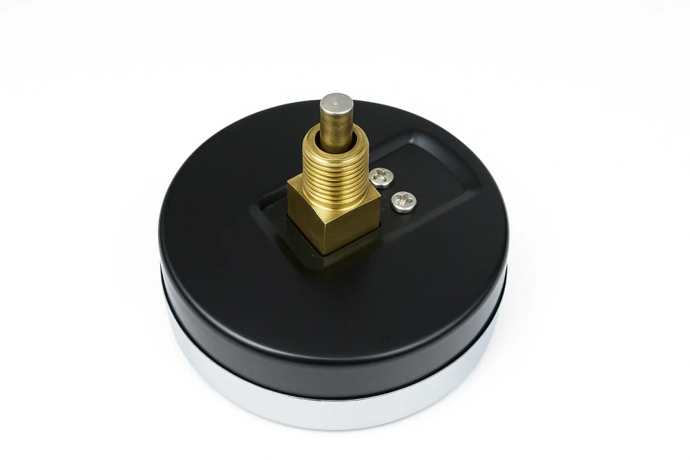 Termomanometer 0-4bar, 0-120°C,1/2" zadný vývod 