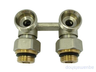 Radiátorové regulačné šróbenie rohové VK 1/2" x 3/4"