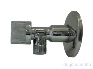 Rohový guľový ventil 3/8"x1/2" s ružicou
