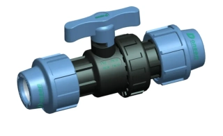 PE Uzatvárací ventil 50mm