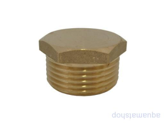 Mosadzná zátka 6/4"