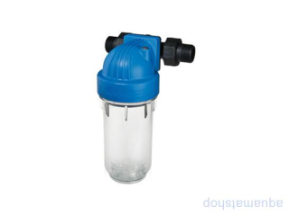 Vodný filter JUNIOR 7" DP 360°DS - 3/4"(1") 8BAR, 45°C