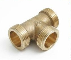 Mosadzný T-kus MMM 3/8" 