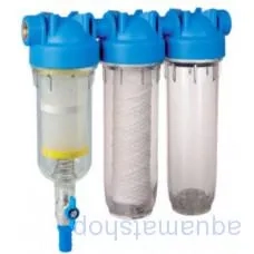 Vodný filter HYDRA TRIO 1" RSH 50mcr + FA 25mcr + Prázdná nádoba