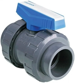 PVC guľový ventil 50 mm