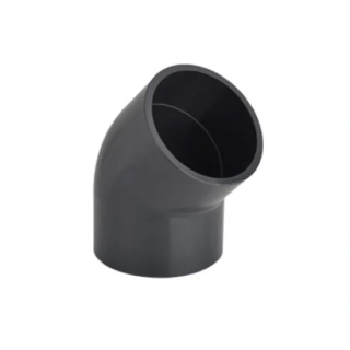 PVC koleno FF 63 mm 45°