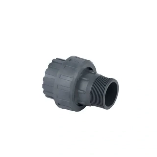 PVC rozoberateľný spoj s vonkajším závitom 63 x 2"