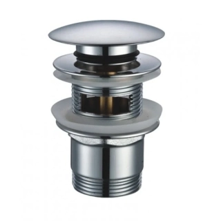Umývadlová výpusť klik-klak 5/4", CHROM