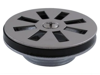 Umývadlová výpusť bez zátky 5/4",CHROM