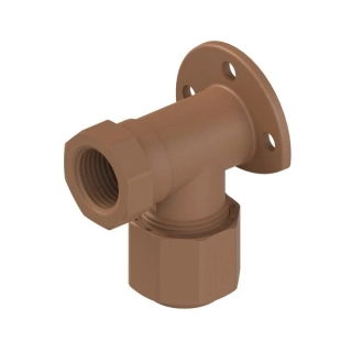 Nástenné koleno 1/2" x 15 mm UNITWIST