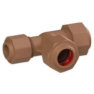 T-kus redukovaný 15 mm x 22 mm x 22 mm UNITWIST