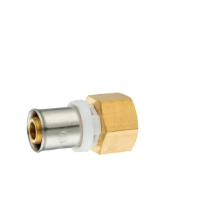 PEX-AL Prechod - vnútorný závit 16 x 1/2" – lisovacia tvarovka (TH)