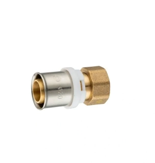 PEX-AL Prechod s prevlečnou maticou 16 x 1/2" – lisovacia tvarovka (TH)