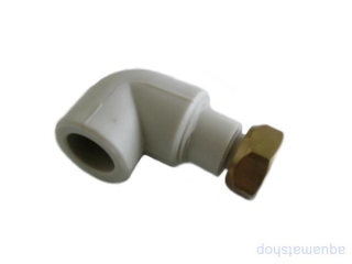 PPR Koleno s prevlečnou maticou 20 x 3/4"