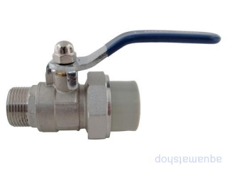 PPR Guľový kohút so šróbením 25 x 3/4" - vonkajší závit