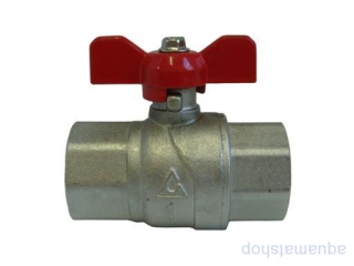 Guľový kohút 3/4" FF motýľ PN30
