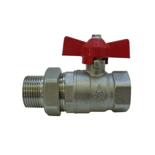Guľový kohút so šróbením 3/4" PN20