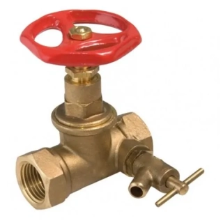 Uzatvárací ventil s odvodnením 3/4"