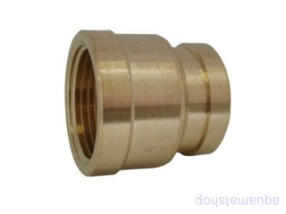 Mosadzný nátrubok redukovaný 1/2"x3/4"